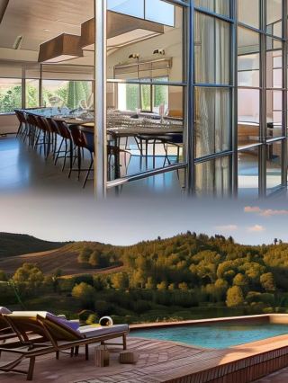 A Spanish millennial monastery hotel, a quiet paradise in the vineyard