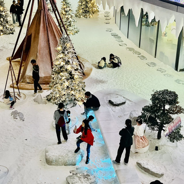 打卡深圳萬象冰雪之境
