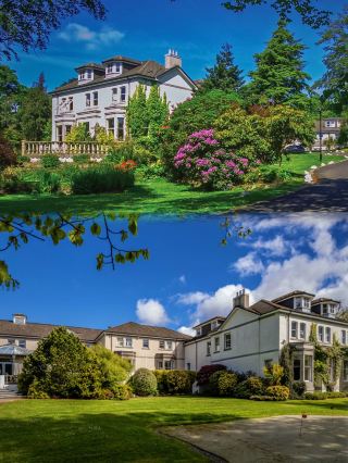 Stay in a castle-like luxury manor and experience the aristocratic charm of England.