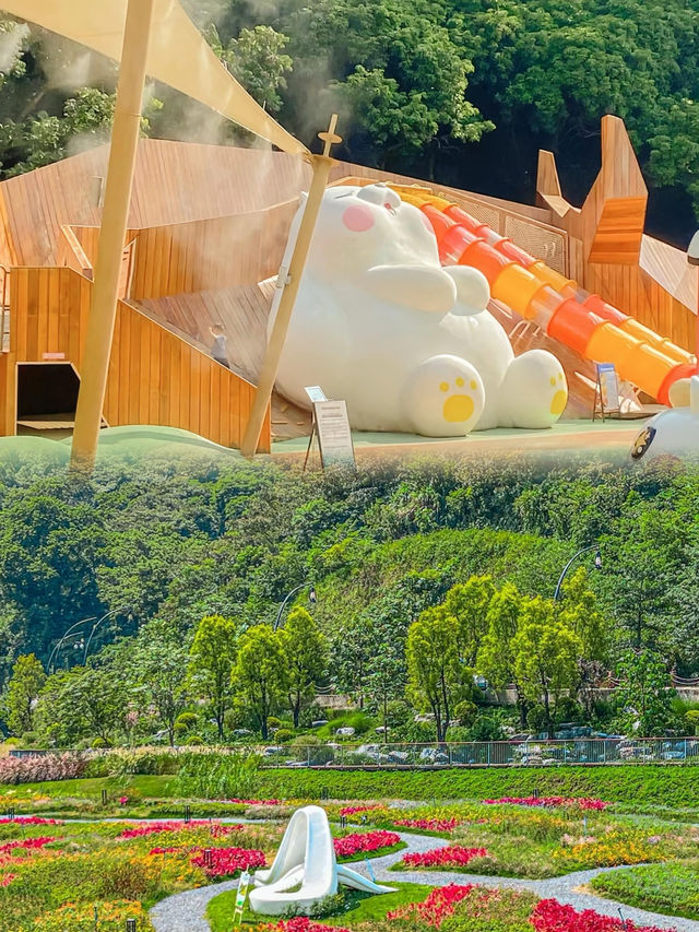 突然走進了莫奈的花園，這裡真的太美了
