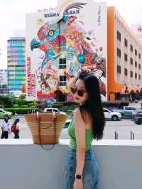 Wisma Sabah Mural  in Kinabalu Malaysia is Magical✨🥰