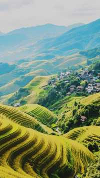 龍脊梯田：大地之上的夢幻田園詩畫