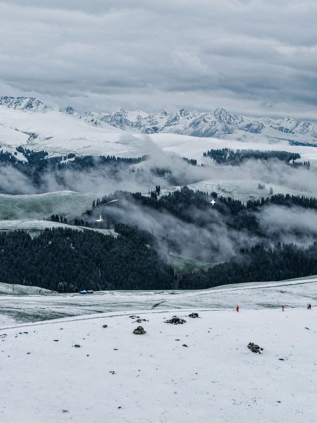 落過雪嘅喀拉峻，先係真正嘅入門級徒步勝地