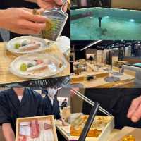 ✨澳門瀛菊餐廳｜魚池邊的Omakase盛宴，一口俘獲味蕾！✨