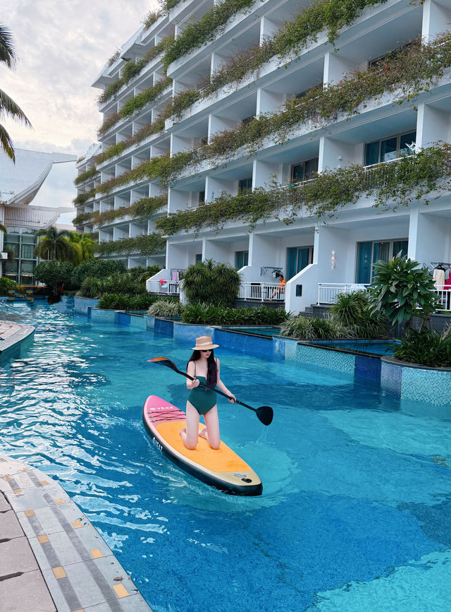 邊個會明嚟三亞玩超長泳道槳板嘅快樂