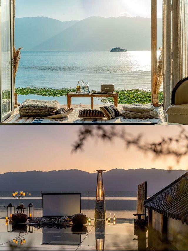 大理海景藝術酒店，躺睇洱海！
