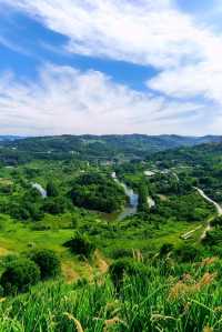 快嚟呢度睇漫花山田，感受摩崖石像，暢享田園自然風光