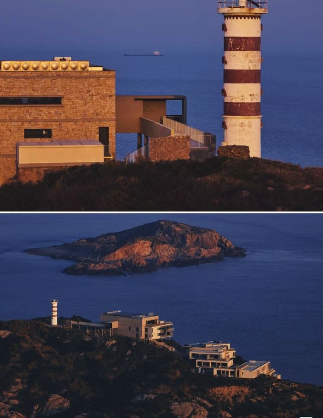 三面環海的燈塔懸崖酒店大樂之野·黃龍島