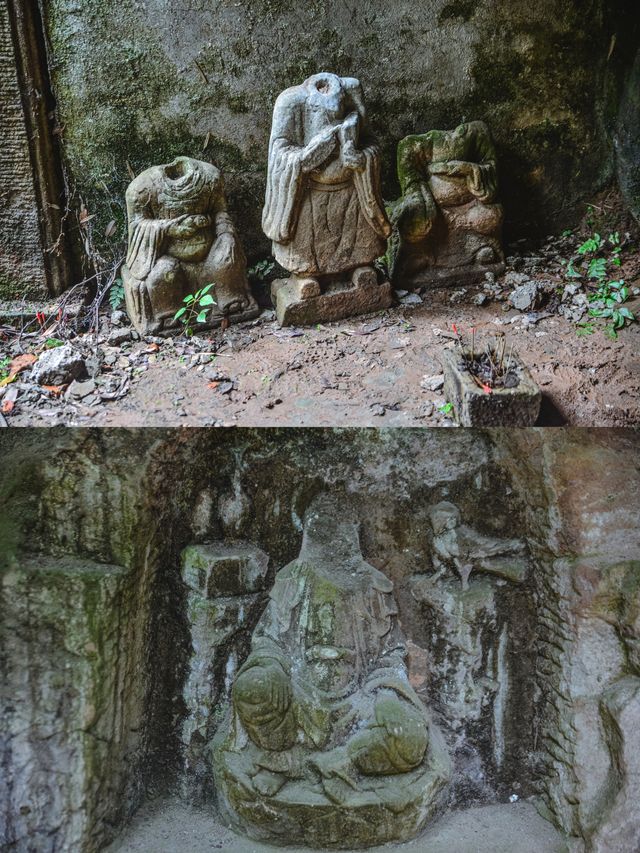 喺都江堰嘅密林深處，隱藏住成都最美嘅唐代造像