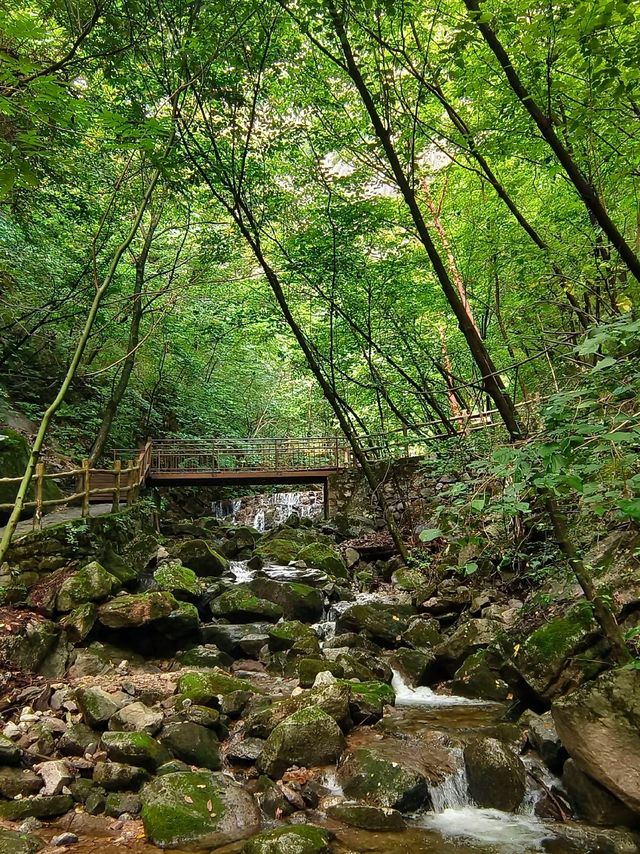 青峰峽飛瀑奇觀 青峰峽飛瀑奇觀