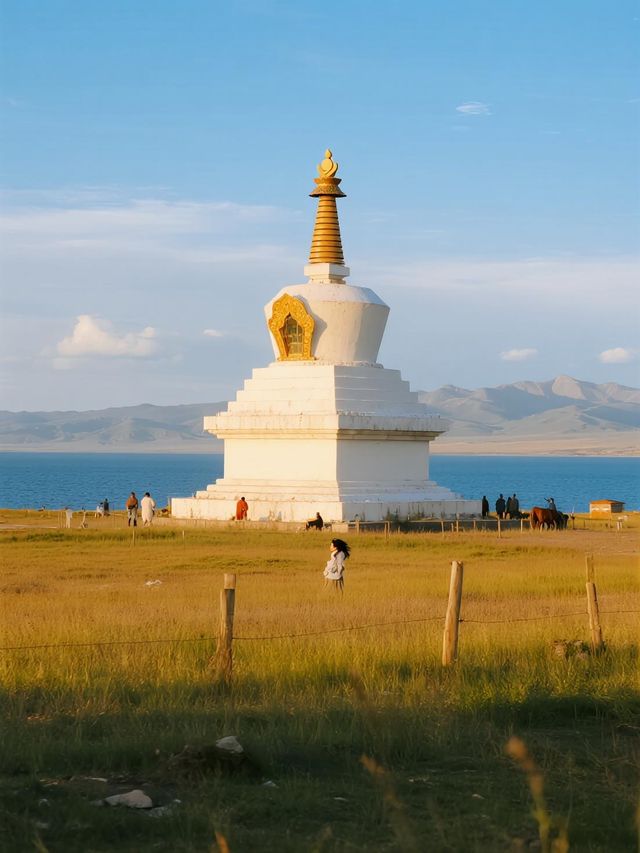 帶小朋友遊青海湖！唔入景區都玩得好開心，沿途美景影唔停