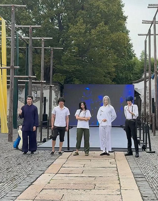 紙片人男團驚現戲劇節