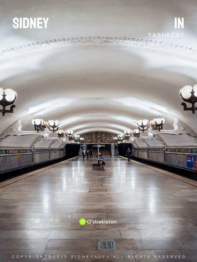 蘇聯美學的延續 | 塔什乾地鐵站巡禮