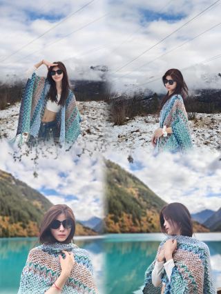 The Jiuzhaigou Autumn Limited Edition Guide is here! Bring along an ethnic-style shawl, and every snap will be a masterpiece. As a Chinese woman, I must shine in the photos! (Hands on hips)  Travel