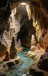 地心奇境瀑布秘境