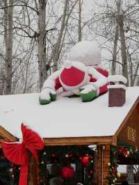 北京初雪在禧園撞進童話鎮啦！