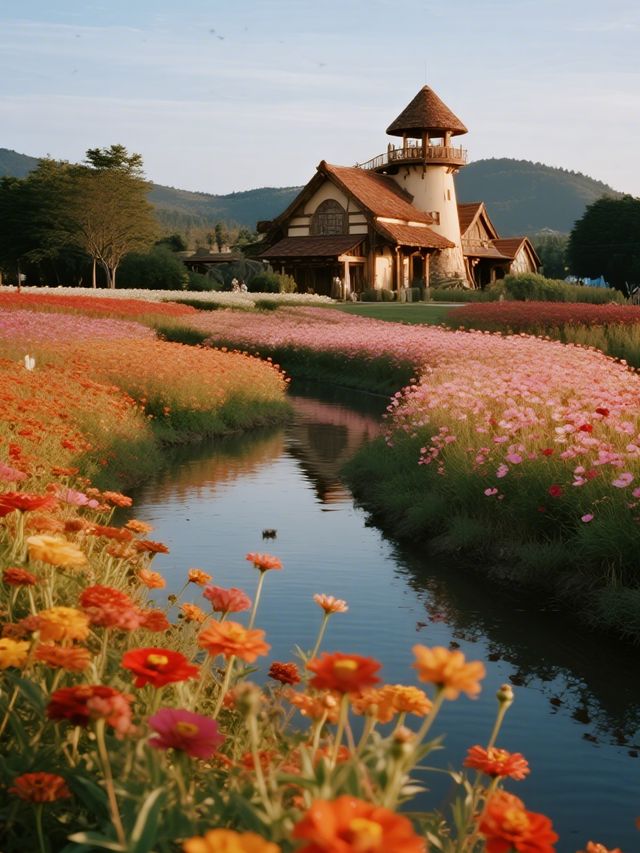 秋天的調色盤被打翻啦！毛茸茸彩色團子樂園