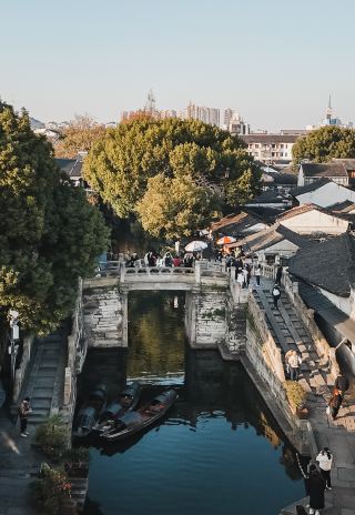 江南水郷：800年の歴史を持つ、中国最古の立体交差橋