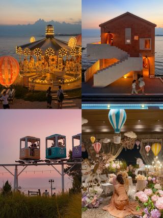 The sunset capsule train in Quanzhou is amazing! Save this photo guide~