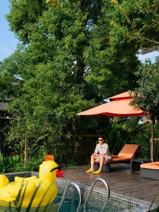 Stay here near Chengdu in autumn and winter for a real sense of hiding away