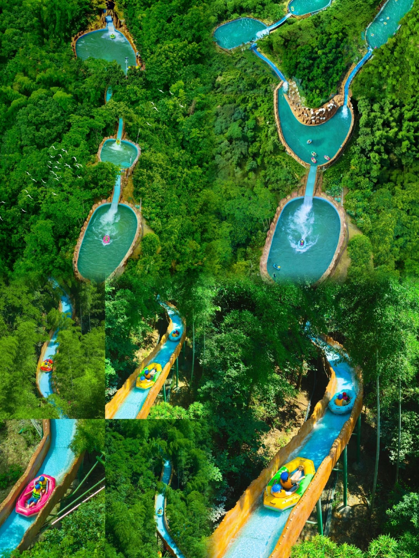 The ultimate water park in the Yangtze River Delta: Anji Fuyungu! This trip was totally worth it.