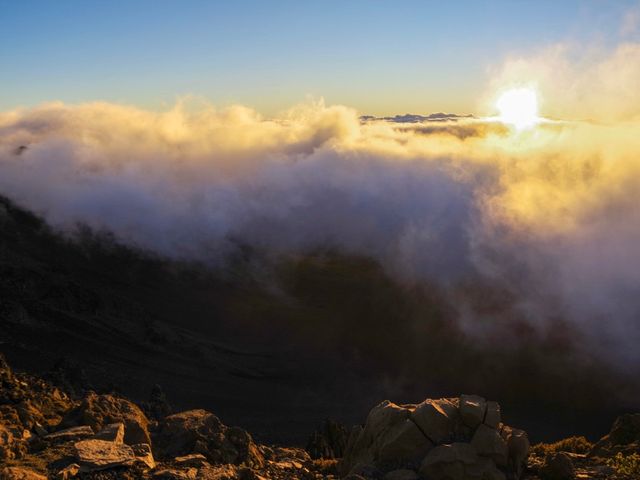 【ハワイ・マウイ島】ハレアカラ山でサンライズ鑑賞🌅