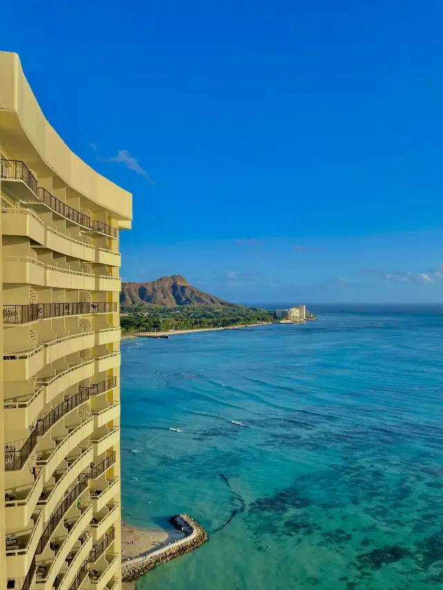 와이키키해변을 한 눈에 볼 수 있는 숙소🏡