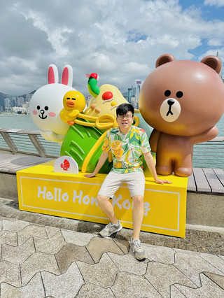LINE FRIENDS Hello Hong Kong龍舟打卡點
