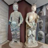 深圳看展~東方微笑~甘肅天水麥積山石窟展