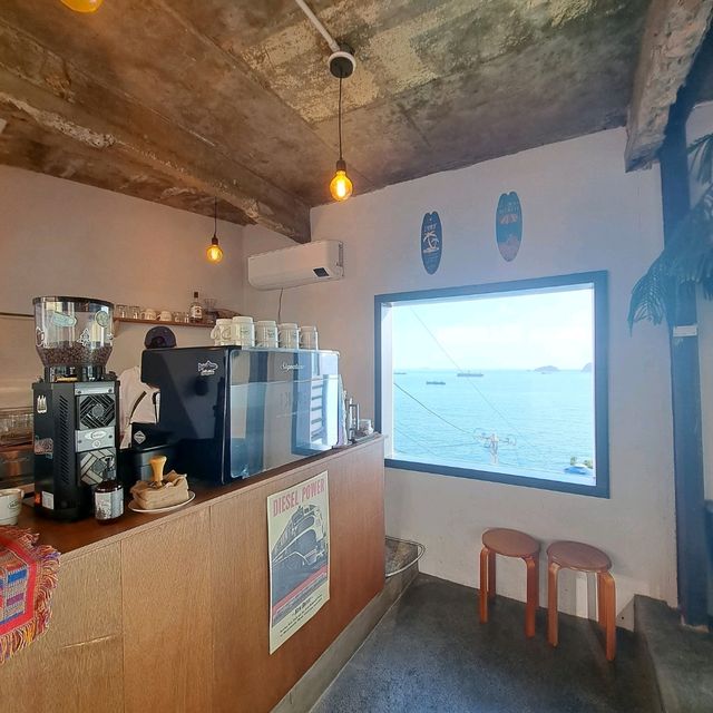 【釜山-影島】ロケーション最高な海カフェ