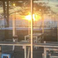 Enjoy sunset at Kota Kinabalu