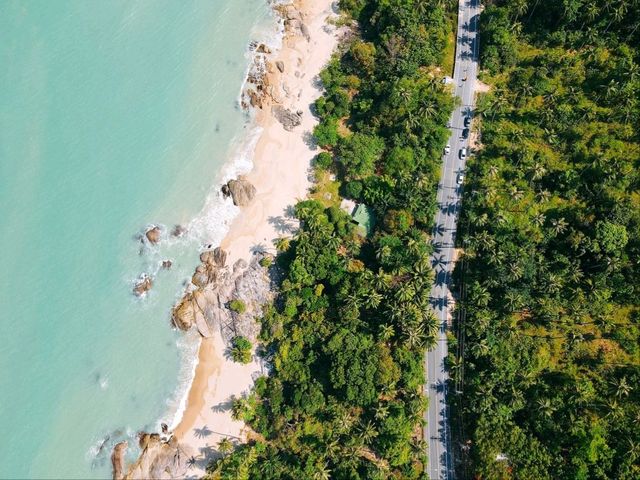 ถนนเลียบชายหาดที่สวยที่สุดในภาคใต้