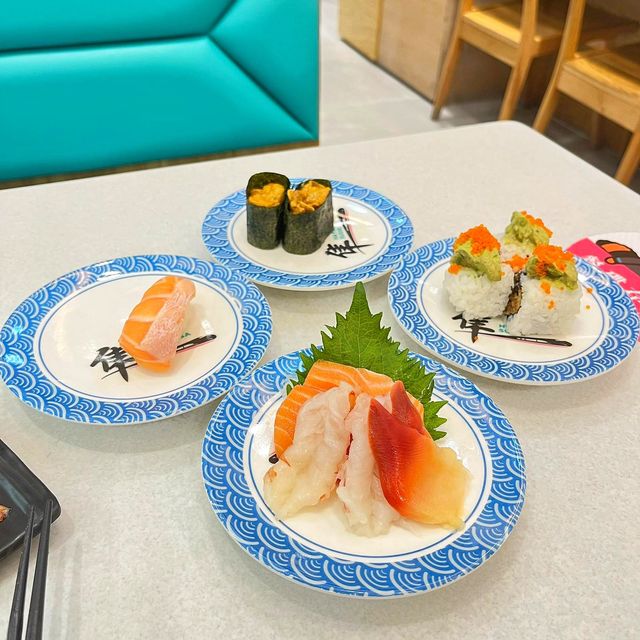 以日本火車🚝做主題壽司店｜隼