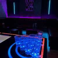 Atomic Beer Pong, night place in Thonglor,BKK
