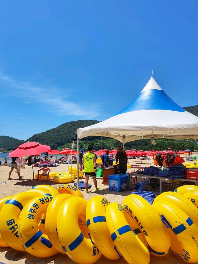 은모래비치 남해 상주해수욕장에서 힐링 여름휴가🏖
