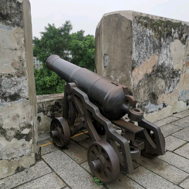 澳門大砲台四百年的歷史遺跡