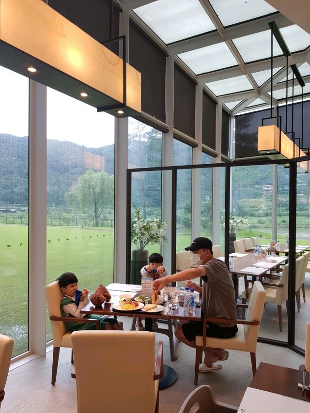 캠핑을 즐길수 있는 호텔
