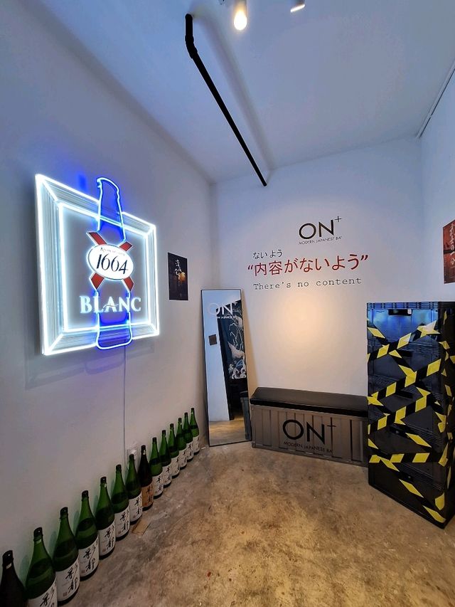 ON+ Modern Japanese Bar!