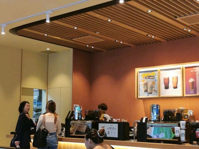 Newly renovated starbucks