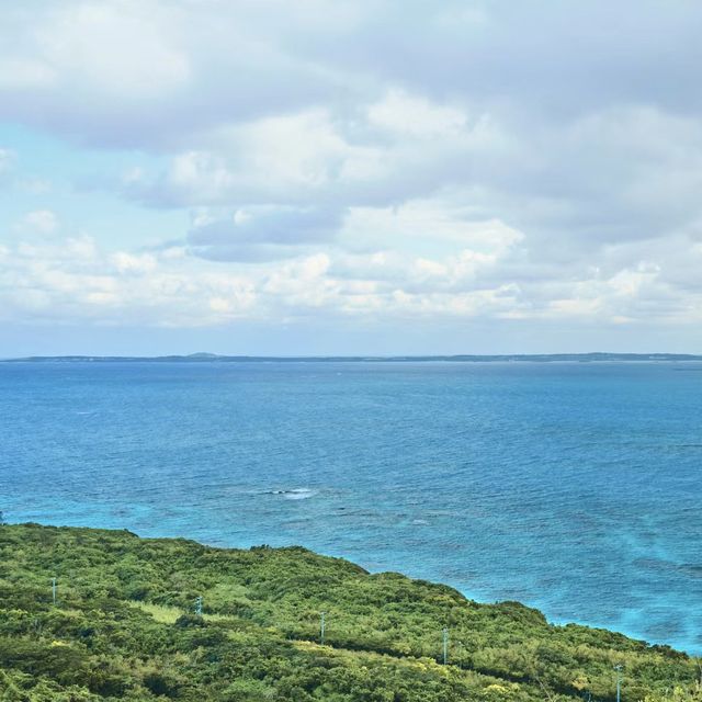 天際線的極致美景！在宮古島的牧山展望台眺望無盡海洋！🌄🏞️🌊