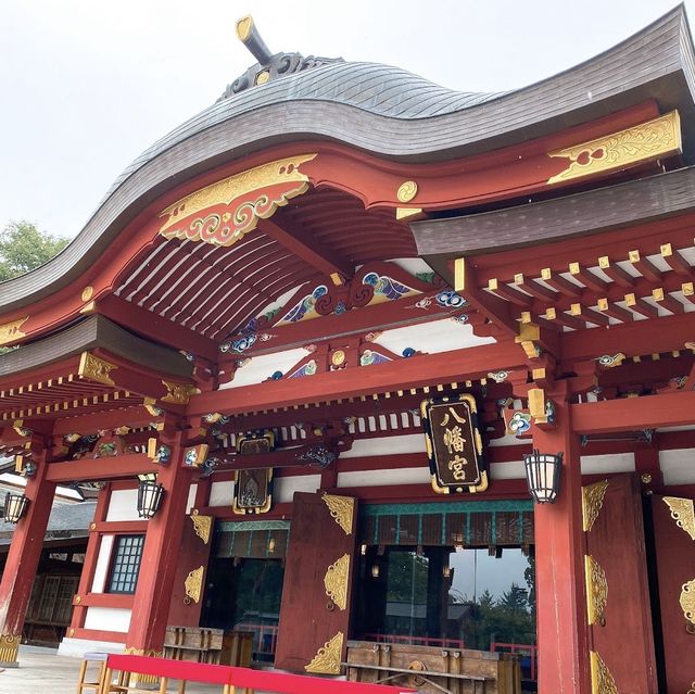 神秘傳說！盛岡八幡宮🔮🌸
