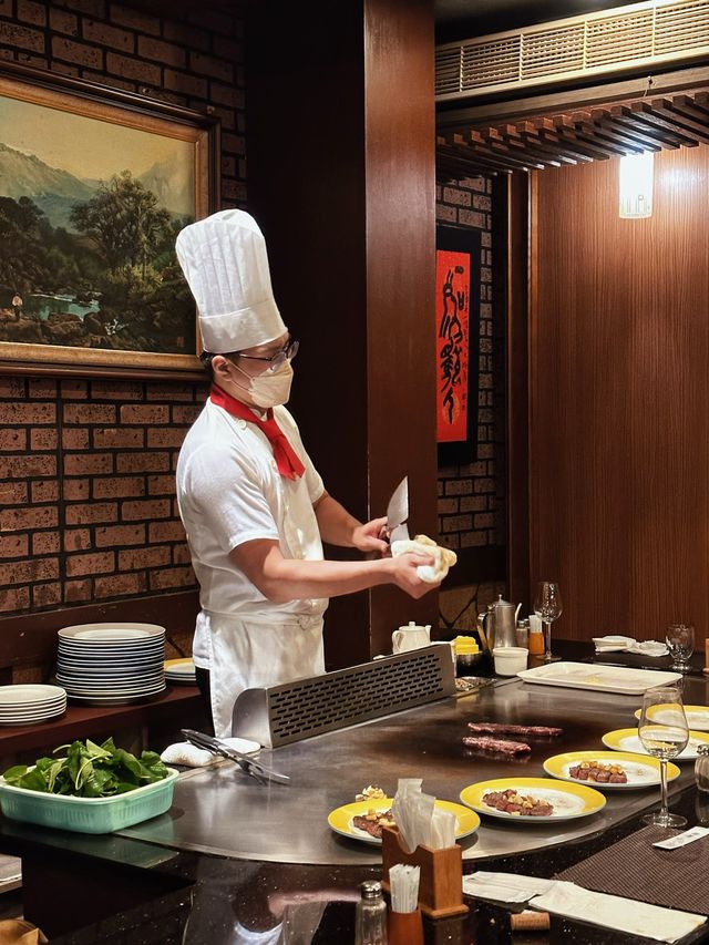 [台北] 捨棄浮誇裝潢以食物決勝負 在地人推薦的法式鐵板燒-雅竹鐵板料理