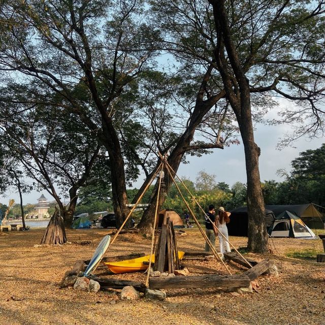 Camping 2 วันม1 คืน ที่กาญจนบุรี🏕️