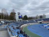 東京・駒沢。『駒沢オリンピック公園陸上競技場』