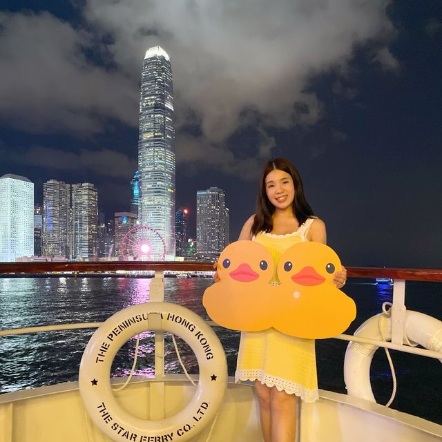 第一次登上 #天星鴨仔團🐤🐤 出發睇鴨仔！