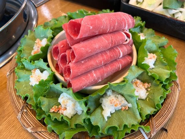 이색적인 상추쌈샤브가 맛있는 대전 만나 추천해요!