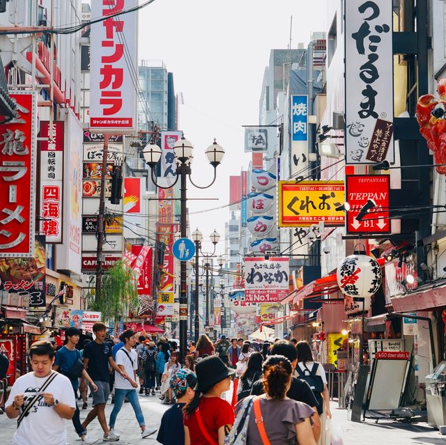 🌃 大阪夜晚的明珠｜🇯🇵日本道頓崛與心齋橋 🌉