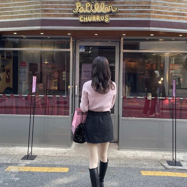 首爾可以粉紅色復古咖啡店！
