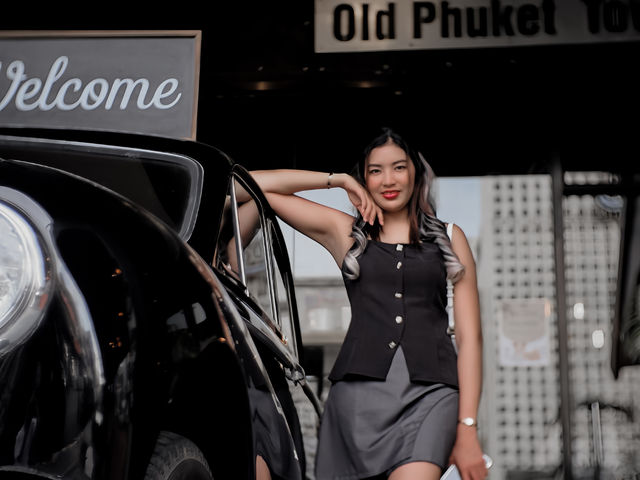คาเฟ่สไตล์วินเทจ Coffee Talk Old Phuket Town