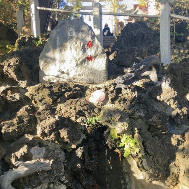 多摩川が一望できる絶景 - 多摩川浅間神社 -